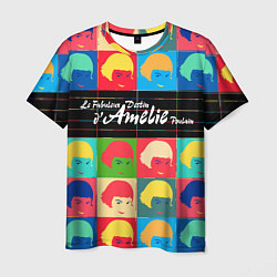 Футболка мужская Amelie, цвет: 3D-принт
