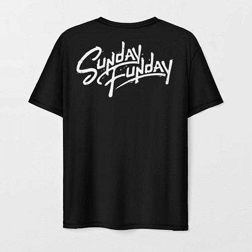 Мужская футболка Sunday Funday / 3D-принт – фото 2