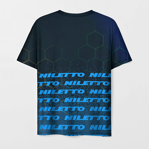Мужская футболка Нилетто - Спрей Паттерн / 3D-принт – фото 2