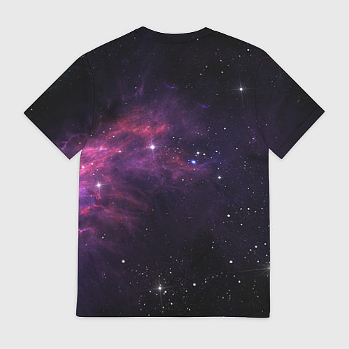 Мужская футболка Вселенная / 3D-принт – фото 2