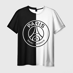 Мужская футболка ФК ПСЖ PSG BLACK & WHITE