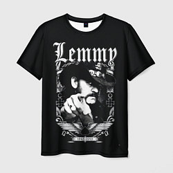 Футболка мужская RIP Lemmy, цвет: 3D-принт