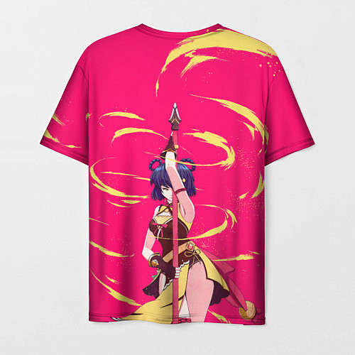 Мужская футболка СЯО ЛИН ГЕНШИН / 3D-принт – фото 2