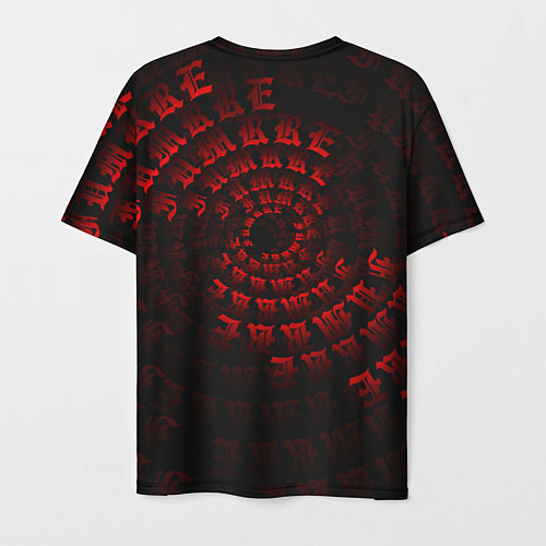 Мужская футболка Fumrre red / 3D-принт – фото 2
