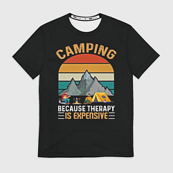 Футболка мужская Camping, цвет: 3D-принт