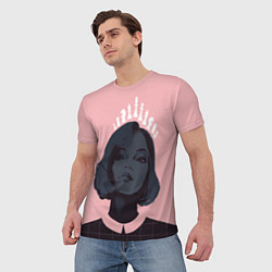 Футболка мужская Sweet Queen, цвет: 3D-принт — фото 2
