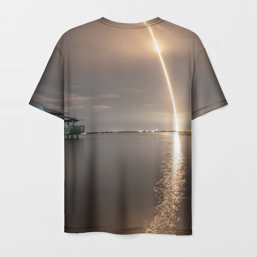 Мужская футболка SpaceX Dragon 2 / 3D-принт – фото 2