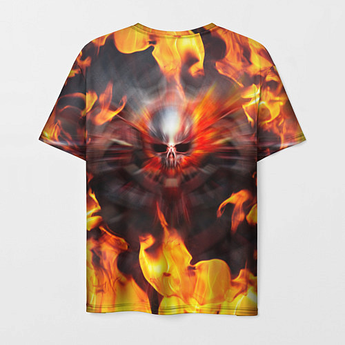 Мужская футболка FIRE GEARS OF WAR ПОСТЕР В ОГНЕ Z / 3D-принт – фото 2