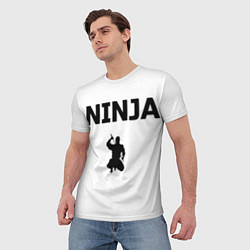 Футболка мужская Ninja, цвет: 3D-принт — фото 2