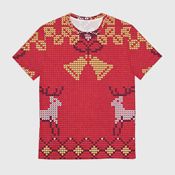 Мужская футболка Олени