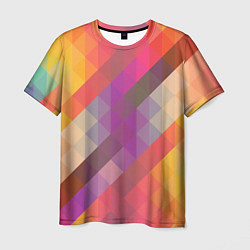 Футболка мужская Vivid gradient, цвет: 3D-принт