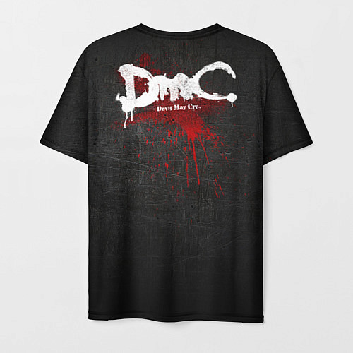 Мужская футболка Black Dante / 3D-принт – фото 2