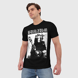 Футболка мужская BURZUM Бурзум, цвет: 3D-принт — фото 2