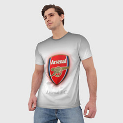 Футболка мужская F C Arsenal, цвет: 3D-принт — фото 2