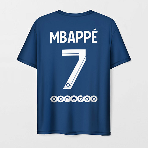 Мужская футболка Мбаппе ПСЖ форма 20212022 / 3D-принт – фото 2