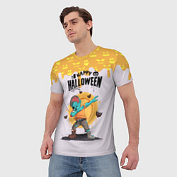Футболка мужская Dab zombie halloween, цвет: 3D-принт — фото 2