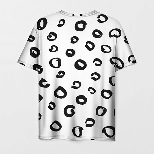 Мужская футболка Леопардовый окрас / 3D-принт – фото 2