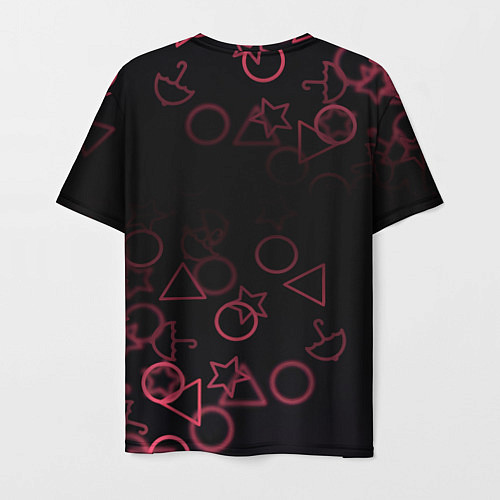 Мужская футболка Squid Game Pattern / 3D-принт – фото 2