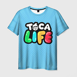 Футболка мужская Toca Life: Logo, цвет: 3D-принт