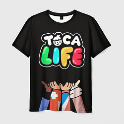 Футболка мужская Toca Life: Friends, цвет: 3D-принт