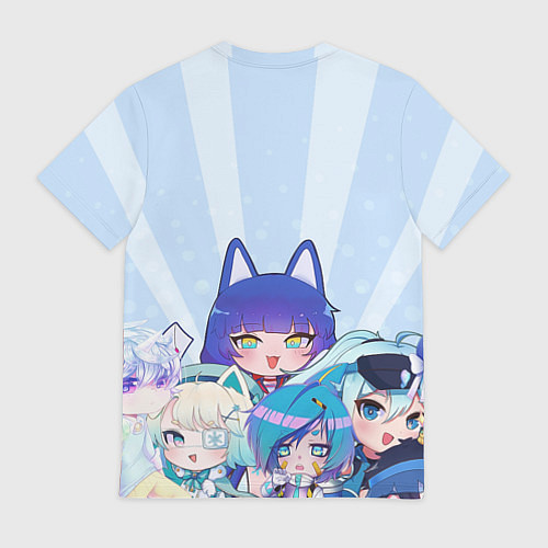 Мужская футболка Gacha Club Character / 3D-принт – фото 2