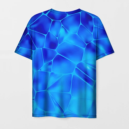 Мужская футболка Ice Under Water / 3D-принт – фото 2