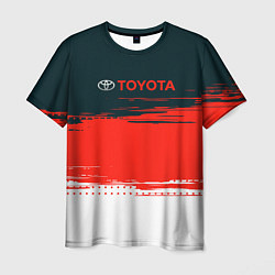 Футболка мужская Toyota Texture, цвет: 3D-принт