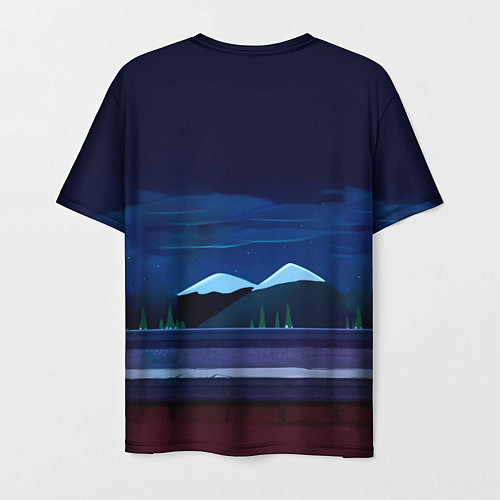 Мужская футболка The Coon - Енот Южный Парк / 3D-принт – фото 2