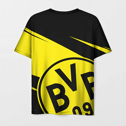 Мужская футболка BORUSSIA BVB 09 LOGO / 3D-принт – фото 2