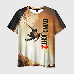 Футболка мужская DYING LIGHT 2 НОВЫЙ МИР, цвет: 3D-принт