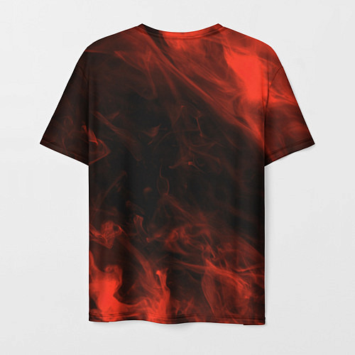 Мужская футболка 3D BARON DOOM FIRE / 3D-принт – фото 2