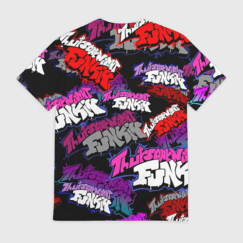 Мужская футболка Friday Night Funkin FNF / 3D-принт – фото 2