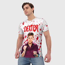 Футболка мужская Декстер Dexter, цвет: 3D-принт — фото 2
