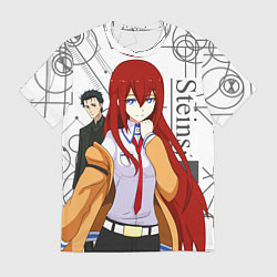 Футболка мужская Врата Штейна SteinsGate, цвет: 3D-принт