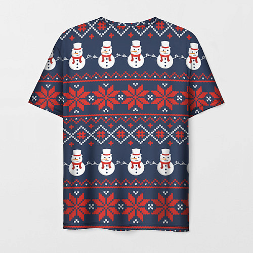 Мужская футболка Christmas Background / 3D-принт – фото 2