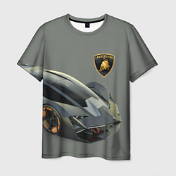Футболка мужская Lamborghini concept 2020, цвет: 3D-принт