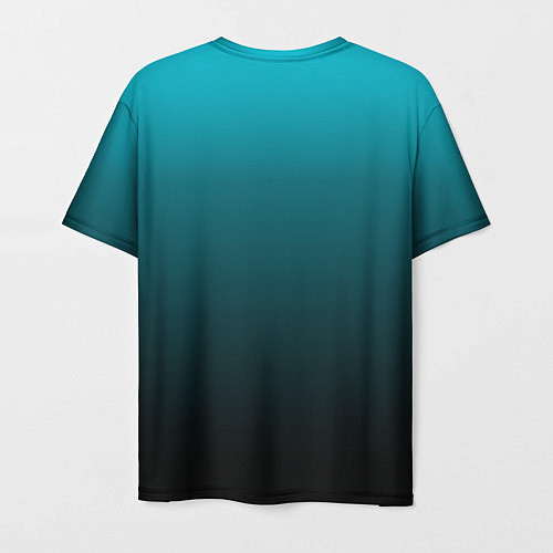 Мужская футболка Manchester City Teal Themme / 3D-принт – фото 2