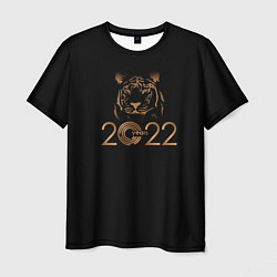 Футболка мужская 2022 Tiger Bronze Theme, цвет: 3D-принт