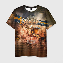 Футболка мужская Swedish Empire Live - Sabaton, цвет: 3D-принт