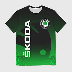 Мужская футболка SKODA SPORT GRADIENT ШКОДА СПОРТ