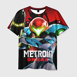 Футболка мужская Metroid Dread, цвет: 3D-принт