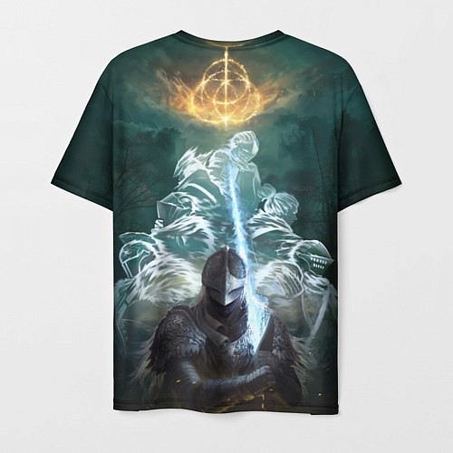 Мужская футболка Elden Ring рыцарь и предшественники серии Souls El / 3D-принт – фото 2