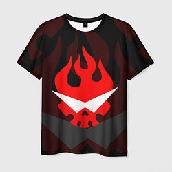 Футболка мужская GURREN LAGANN LOGO SYMBOL, цвет: 3D-принт