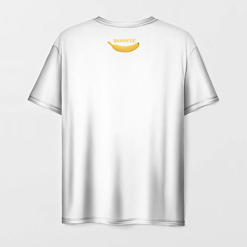 Мужская футболка Crypto banana / 3D-принт – фото 2