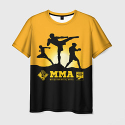 Футболка мужская ММА Mixed Martial Arts, цвет: 3D-принт