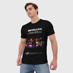 Футболка мужская Metallica S и M, цвет: 3D-принт — фото 2