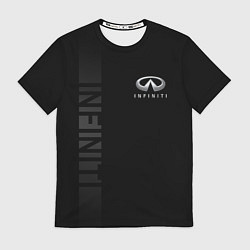 Футболка мужская Infiniti, Инфинити, цвет: 3D-принт