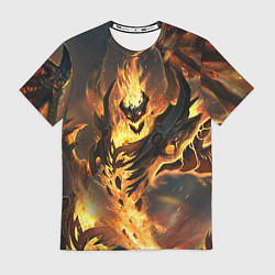 Футболка мужская DOTA 2 SHADOW FIEND ТЕНЬ, цвет: 3D-принт