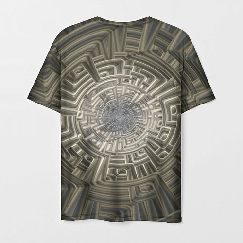Мужская футболка Коллекция Journey Вниз по спирали 599-2 / 3D-принт – фото 2