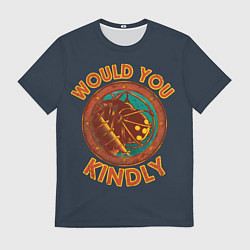 Футболка мужская Would you kindly, цвет: 3D-принт